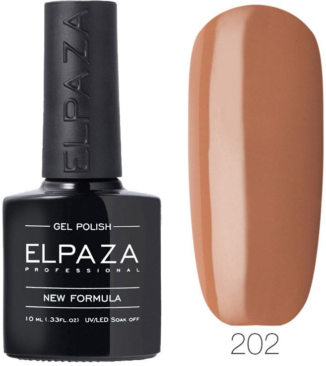 Гель-лак для ногтей, оттенок 202 Какао | Elpaza Professional