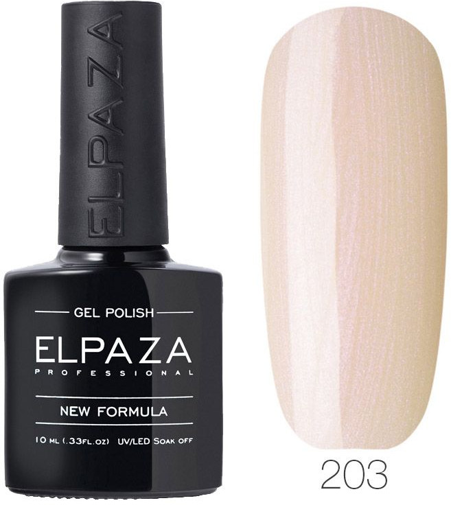 Гель-лак для ногтей, оттенок 203 Сияние жемчужины | Elpaza Professional