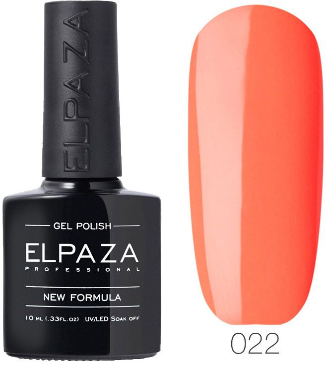 Гель-лак для ногтей, оттенок 022 Морковный торт | Elpaza Professional