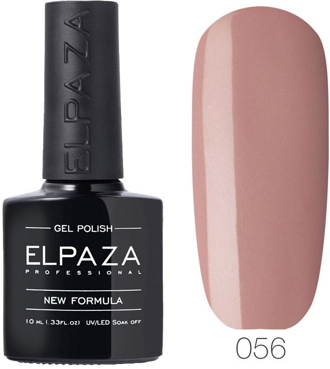 Гель-лак для ногтей, оттенок 056 Сливочная нуга | Elpaza Professional