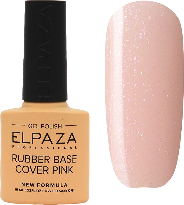 Покрытие базовое каучуковое камуфлирующее, оттенок 008 | Cover pink | Elpaza Professional