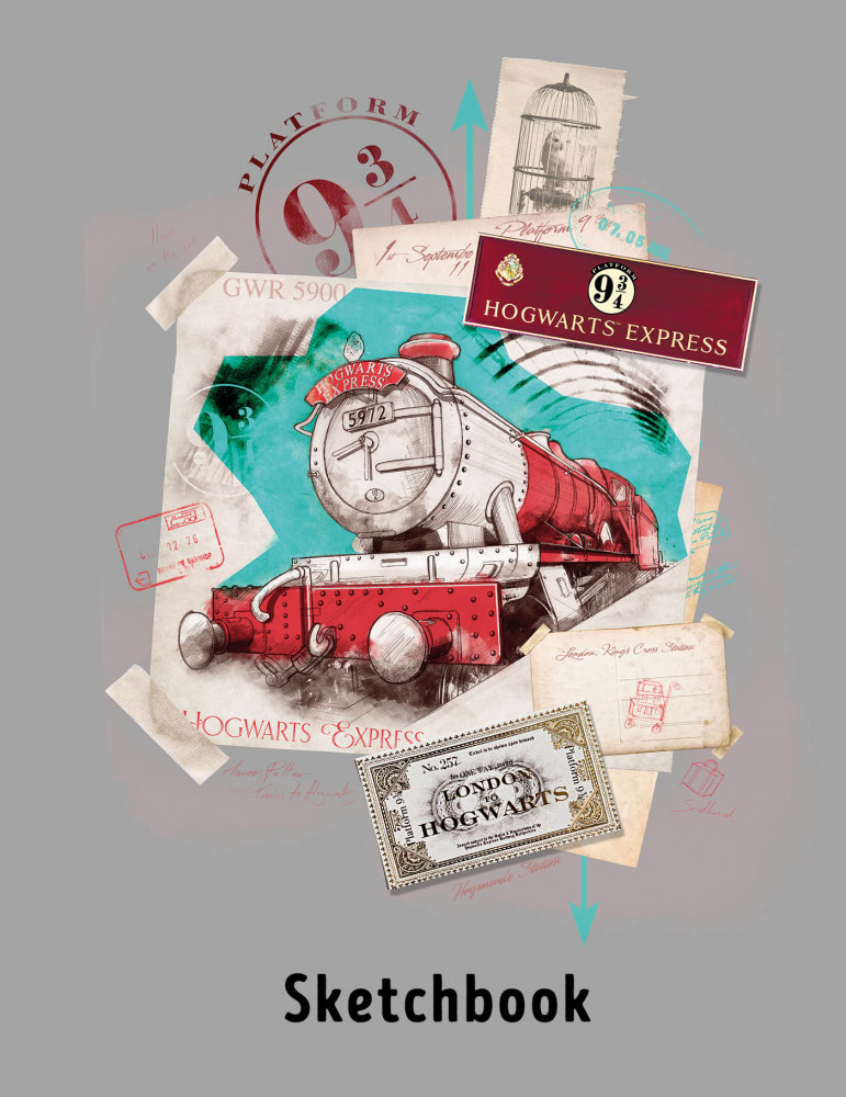 Скетчбук «Гарри Поттер. Платформа 9 и 3/4» | Вселенная Harry Potter/ Гарри Поттер
