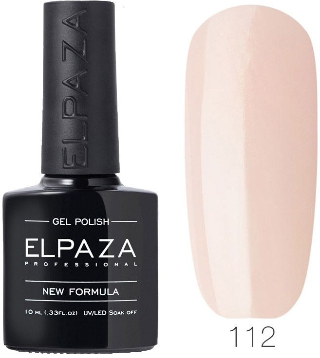 Гель-лак для ногтей, оттенок 112 Романтика | Elpaza Professional