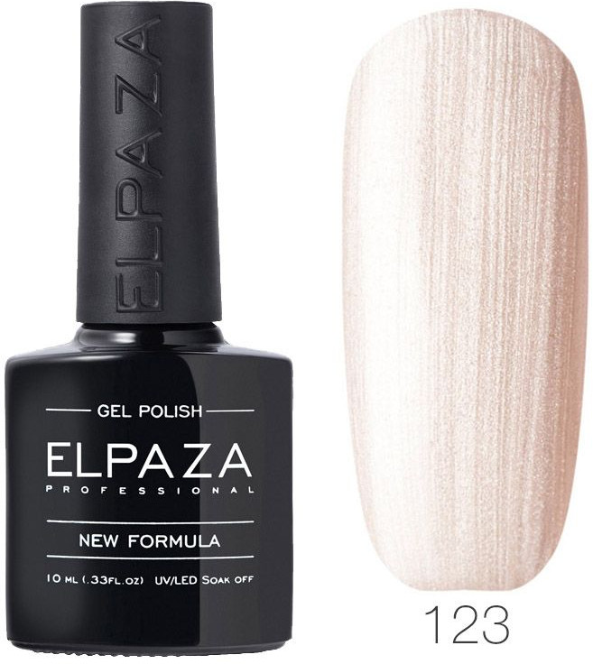 Гель-лак для ногтей, оттенок 123 Клубничный смузи | Elpaza Professional