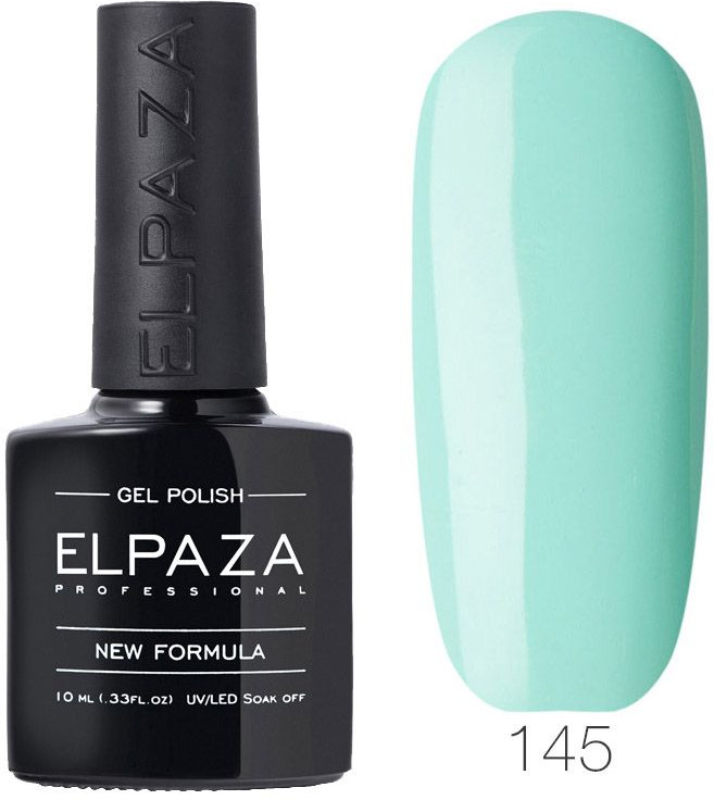 Гель-лак для ногтей, оттенок 145 Морской бриз | Elpaza Professional