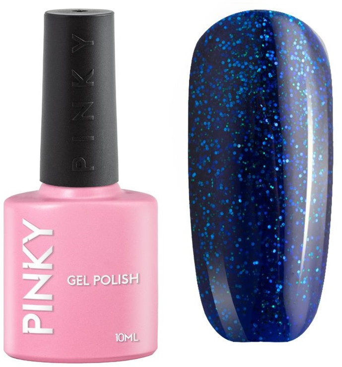 Гель-лак для ногтей, оттенок 210 Сияние сапфира | Classic | Pinky