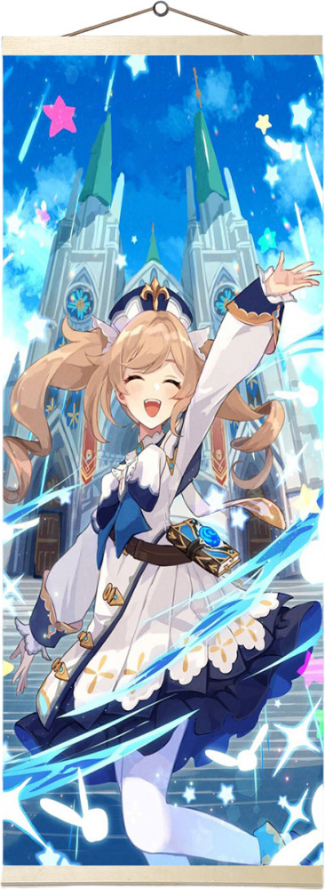 Картина-панно по номерам «Барбара» | Genshin