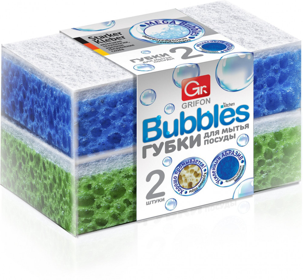 Набор губок «Bubbles Maxi» | Grifon