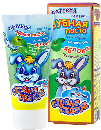 Зубная паста детская