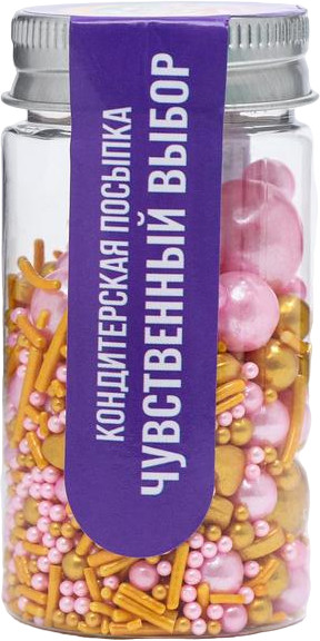Посыпка кондитерская «Чувственный выбор» | 8 Марта | КондиМир