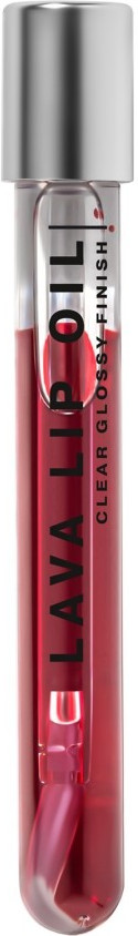 Масло для губ увлажняющее «Lava Lip Oil», тон 01 Прозрачный темно-красный | Influence Beauty