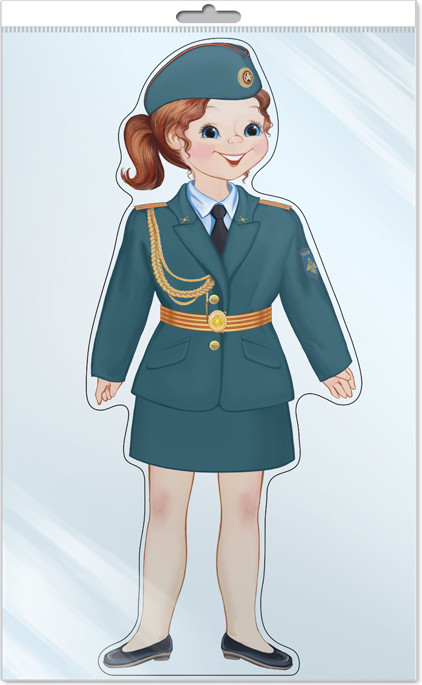 Плакат вырубной «Военная парадная» | Фигурная вырубка