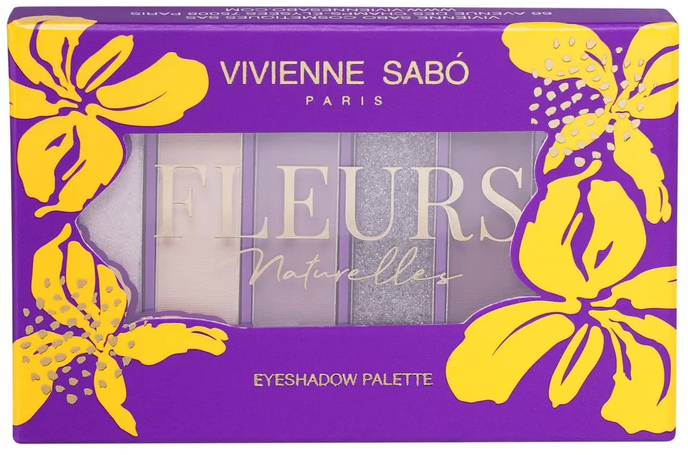 Палетка теней для век «Fleurs Naturelles», оттенок 03 Iris | Vivienne Sabo