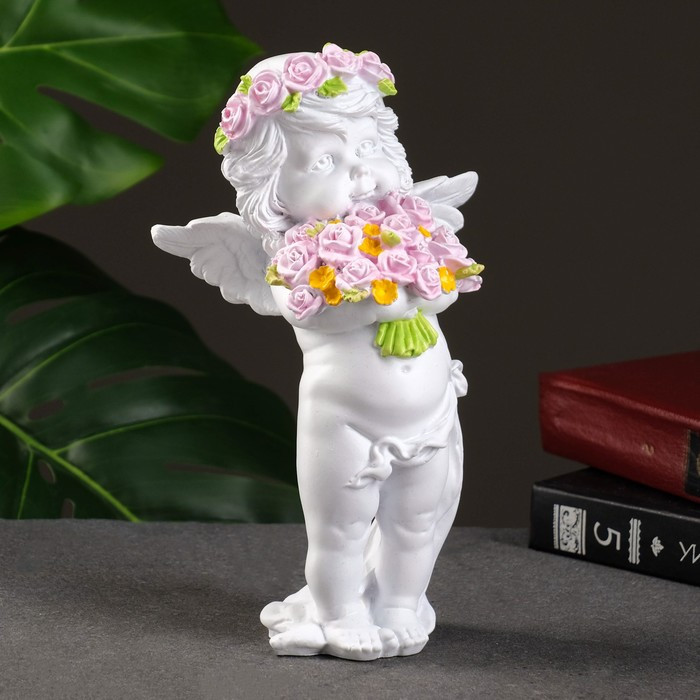 Фигурка «Ангел с розами» | High quality | Хорошие сувениры