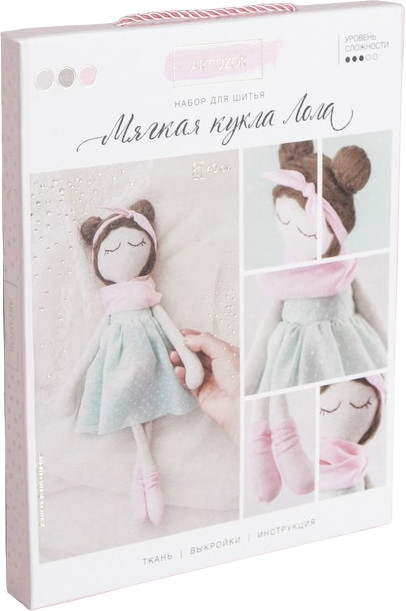 Набор для шитья «Интерьерная кукла Лола» | Арт Узор