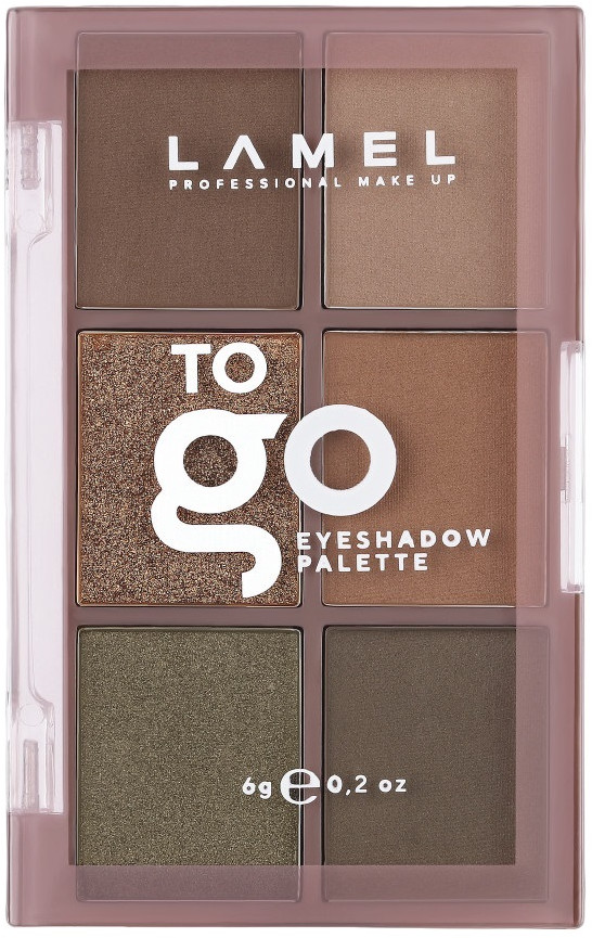 Палетка теней для век, оттенок 403 | To go | Lamel