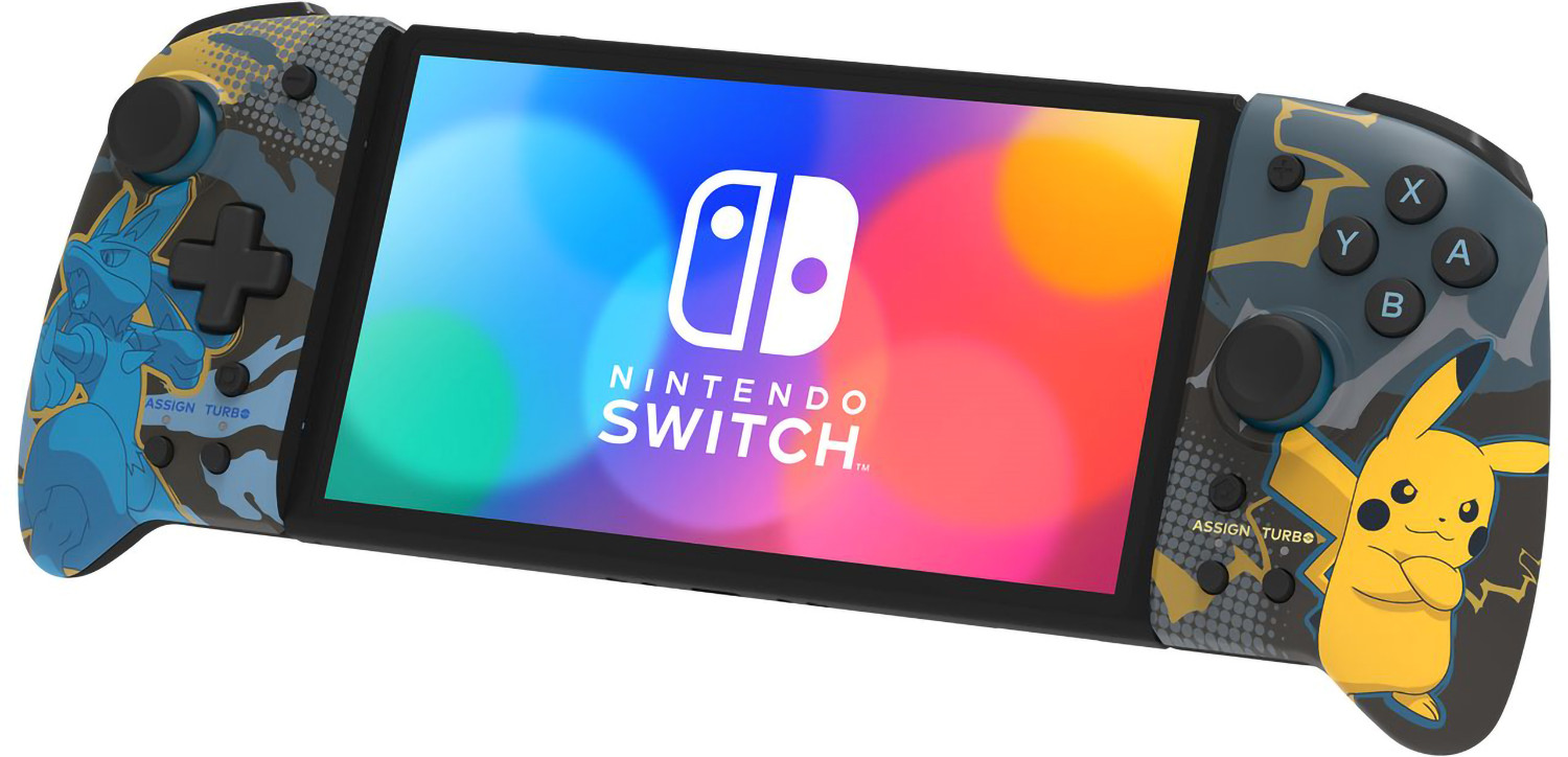 Контроллеры Nintendo Switch Split pad pro «Lucario & Pikachu» | Hori