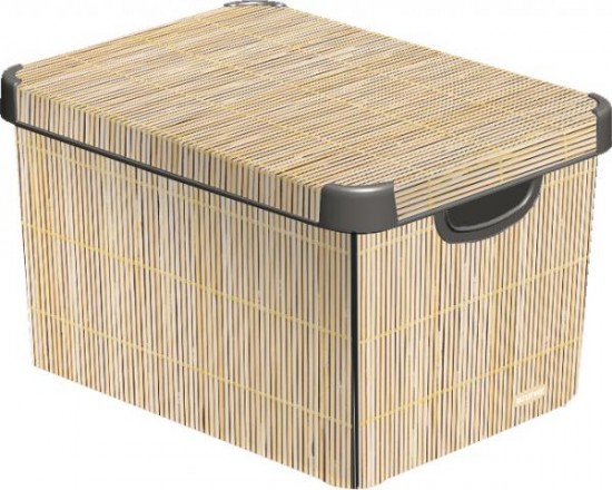 Ящик Deco's Stockholm L «Bamboo» | DECOS | Curver