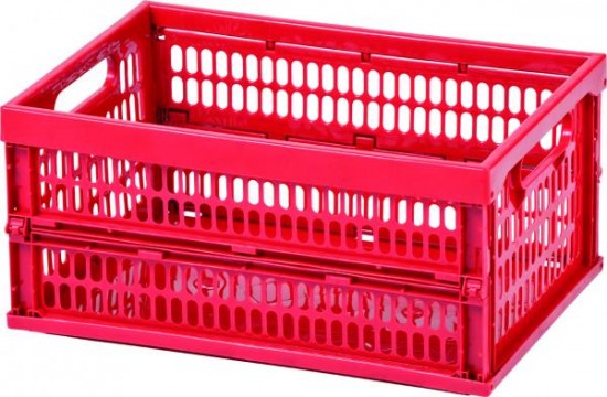 Корзина складная маленькая, красная | Curver