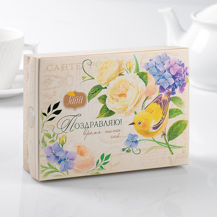 Чай со вкусом вишни, корицы и перца | 8 Марта | Jarra