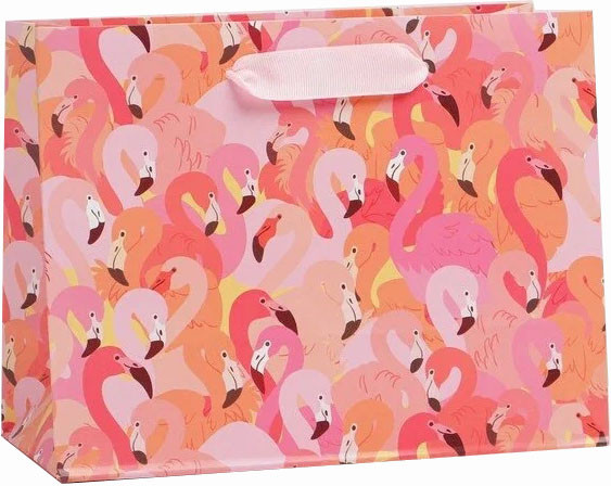 Пакет подарочный «Фламинго» | Дарите Счастье
