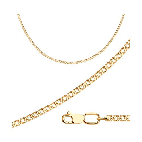 Цепь из золоченого серебра | SOKOLOV