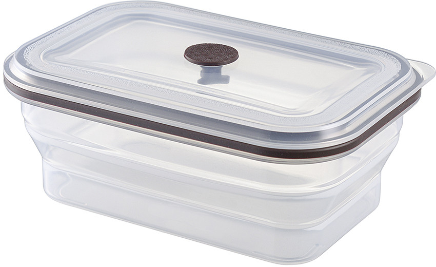 Контейнер складной для продуктов с крышкой | Silikobox | Smart Solutions