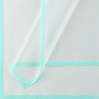 прозрачный/бирюзовый