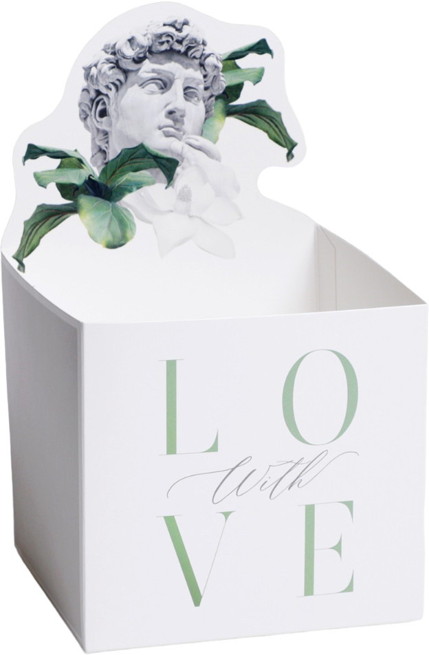 Коробка для мини-букетов «David» | Искусство | Дарите Счастье