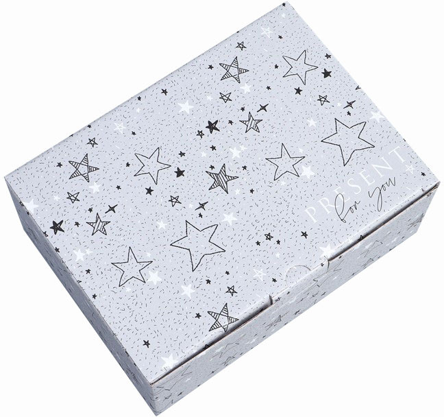 Коробка подарочная сборная | Звезды | Дарите Счастье