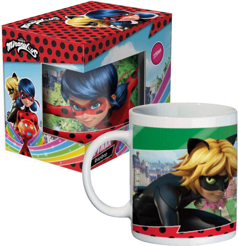 Кружка в подарочной упаковке «Леди Баг и Супер-Кот» | Леди Баг и Супер Кот | ND Play
