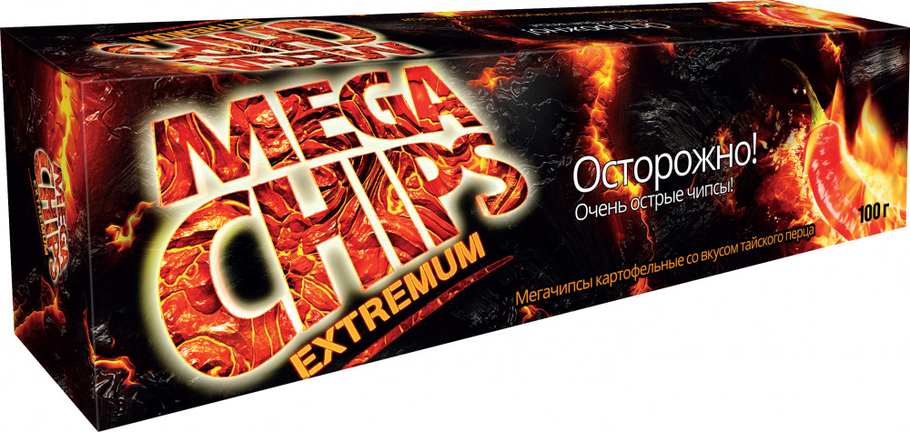 Чипсы-пластины картофельные «Тайский перец» | MegaChips