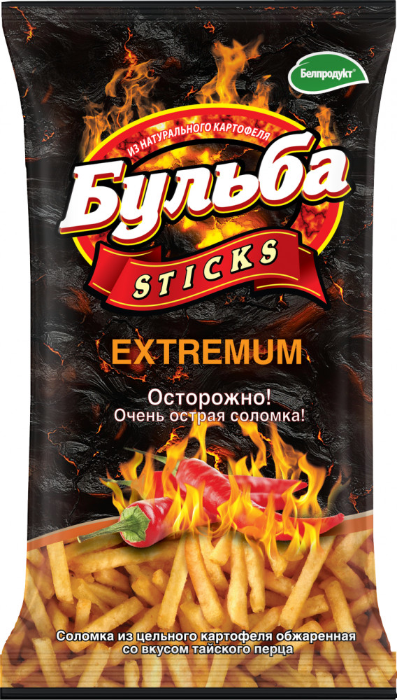 Соломка из цельного картофеля «Тайский перец» | Бульба Sticks