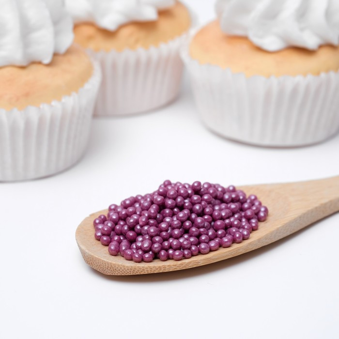 Посыпка декоративная с мягким центром «Жемчуг» | Урал-шок