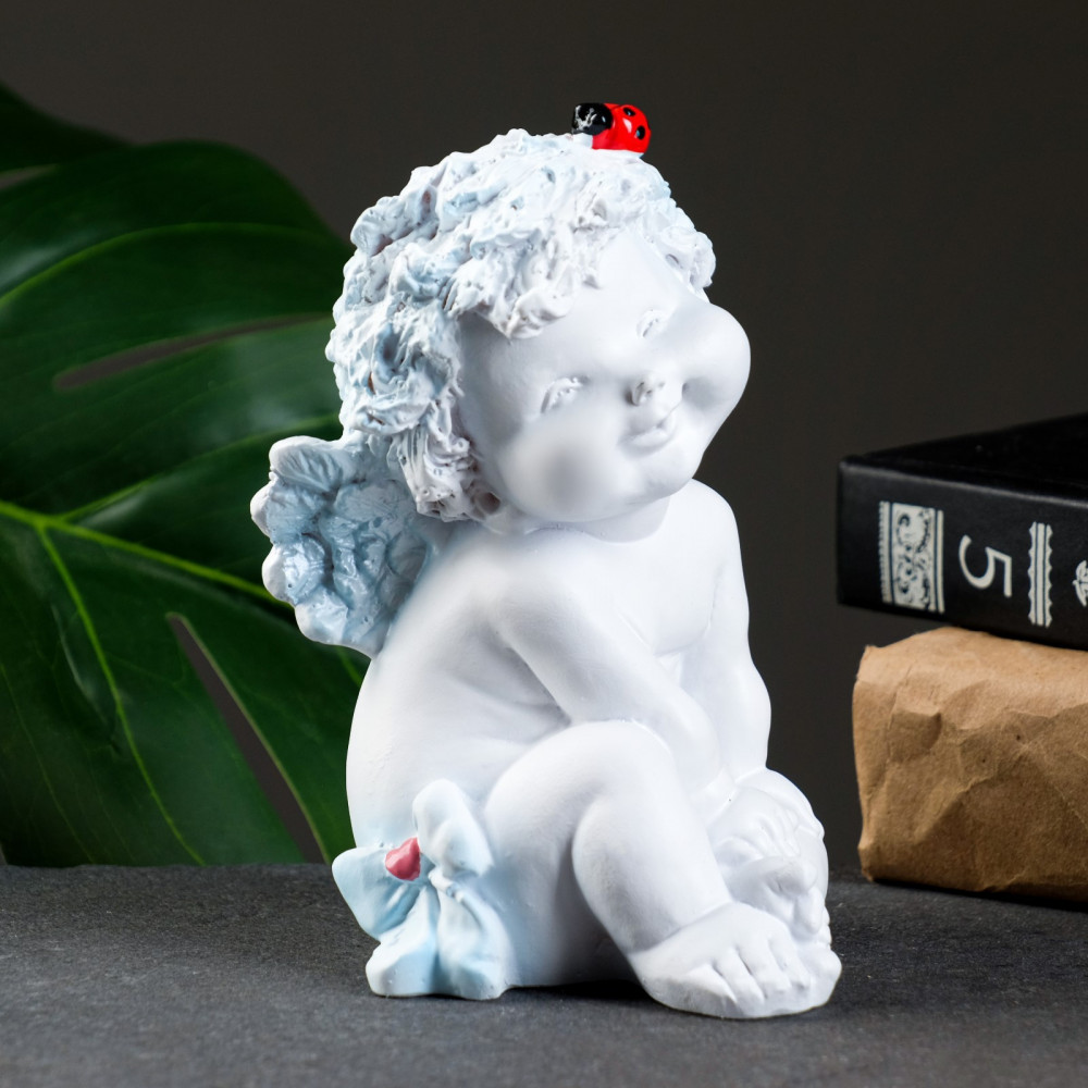 Фигурка декоративная «Ангел с божьей коровкой» | Пасха | Хорошие сувениры