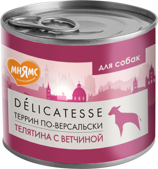 Консервы для собак всех пород «Террин по-версальски» | Мнямс