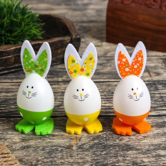 Набор сувениров «Кролики в горошек» | Пасха