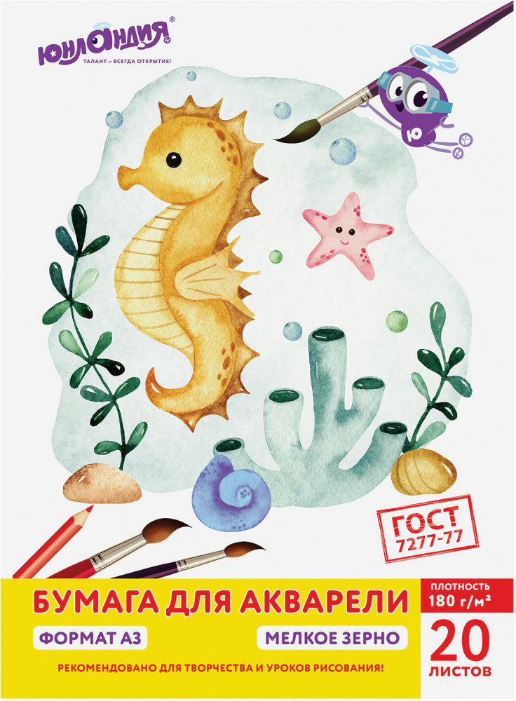 Папка для акварели | Юнландия