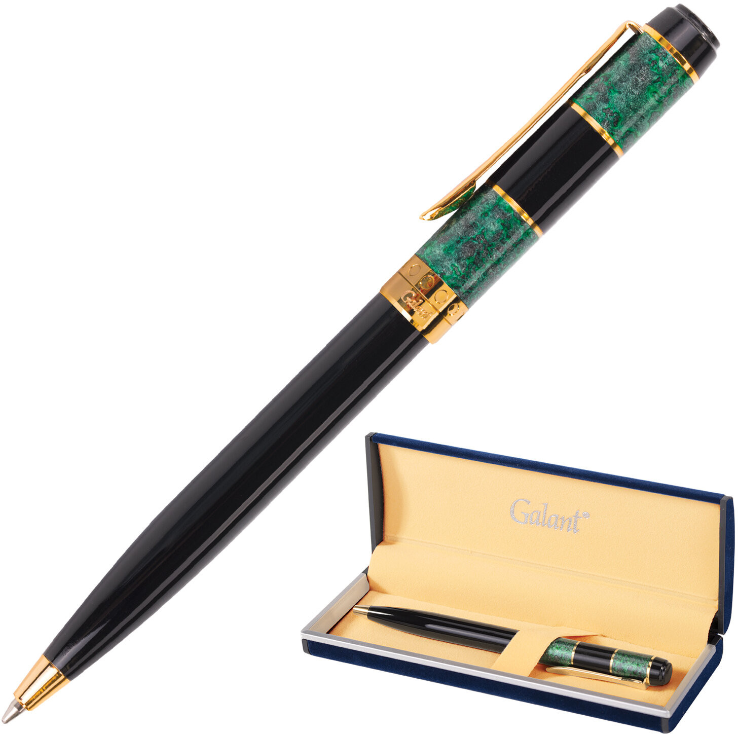 Ручка шариковая подарочная «Granit Green» | Galant
