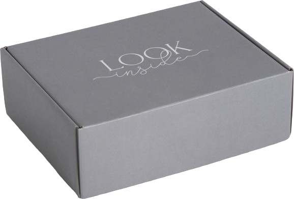 Коробка складная двухсторонняя «Текстура» | Дарите Счастье