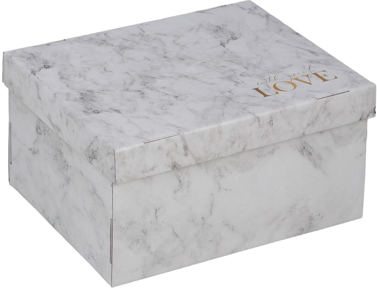 Коробка складная «Мрамор» | Дарите Счастье