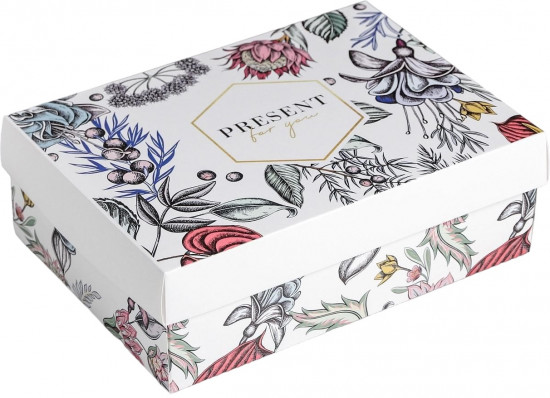 Коробка складная «Цветы»