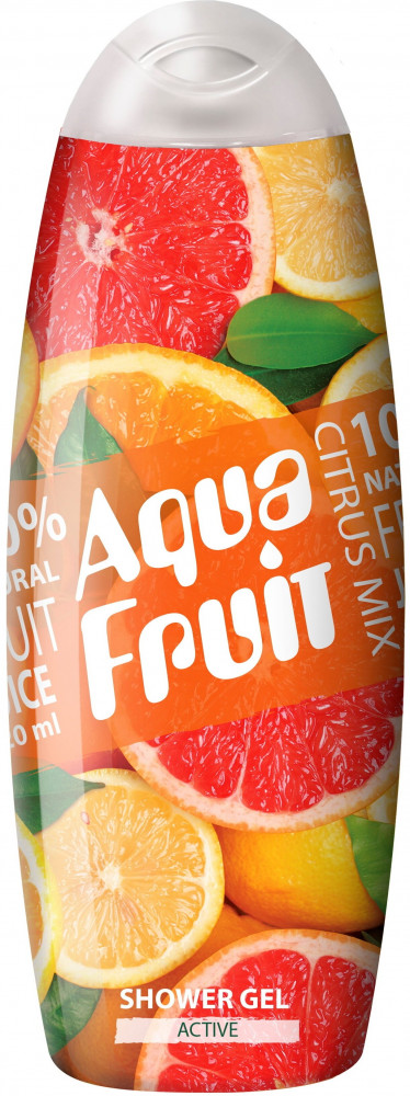 Гель для душа «Citrus mix active» | Aquafruit