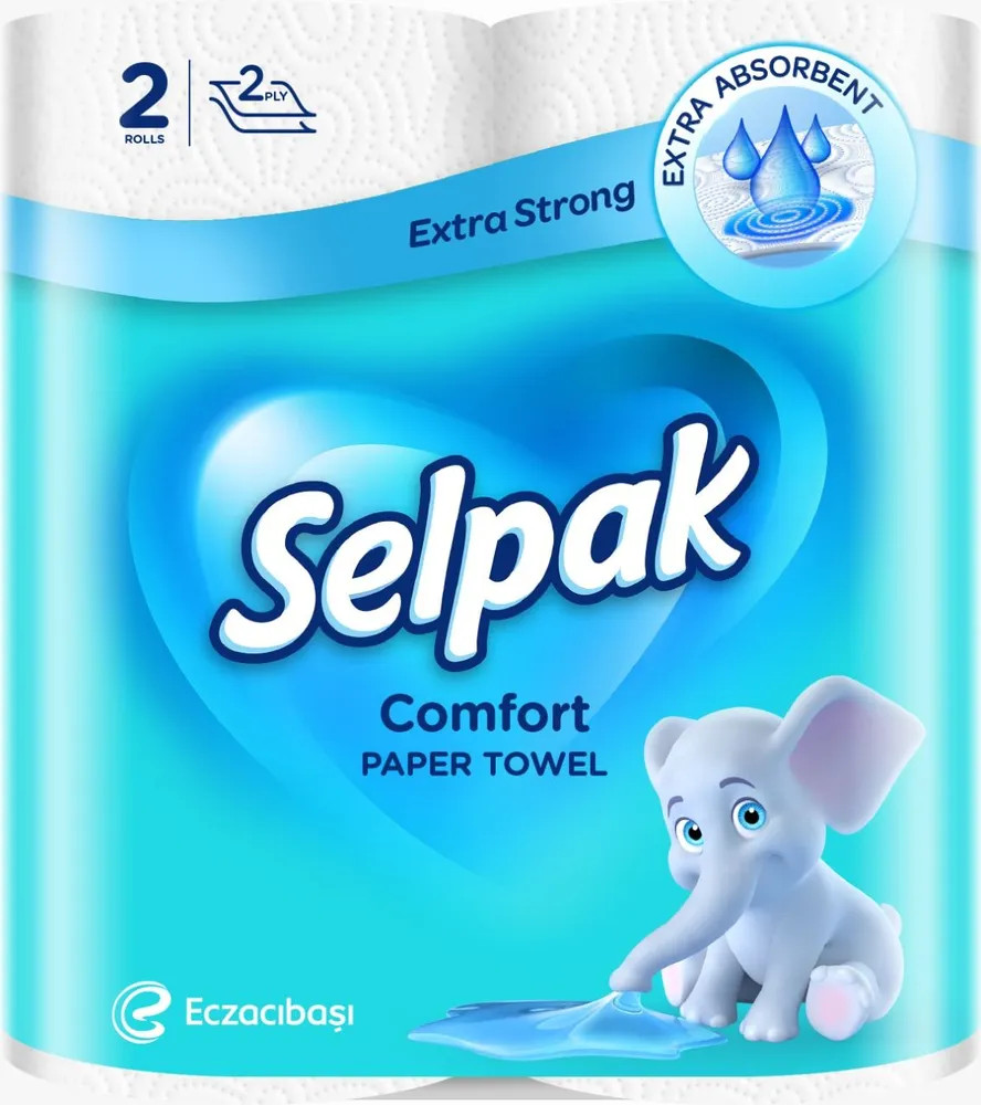 Набор полотенец бумажных «Comfort» | Selpak