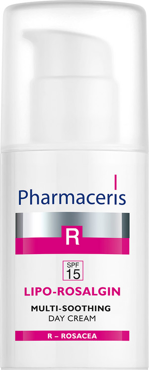 Крем для лица успокаивающий дневной «Lipo-Rosalgin» SPF15 | R-Rosacea | Pharmaceris