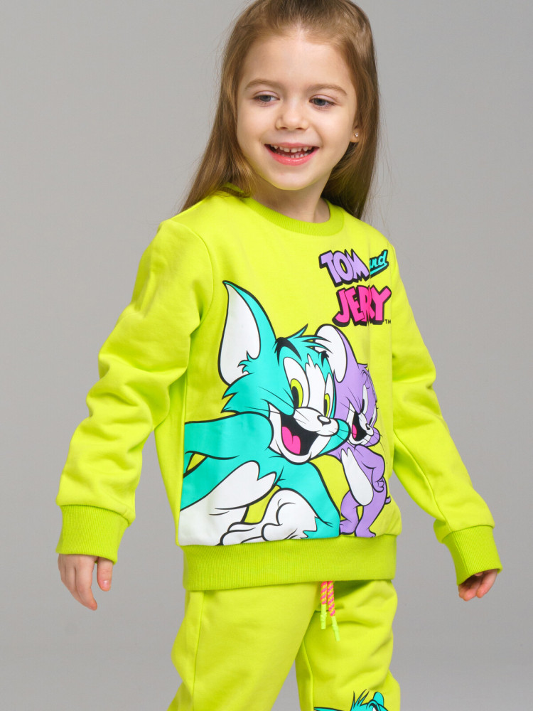 Свитшот для девочек | Digitize | PlayToday