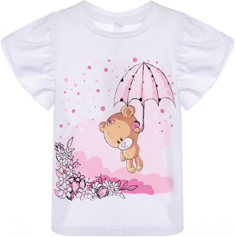 Футболка для девочек | Teddy | PlayToday