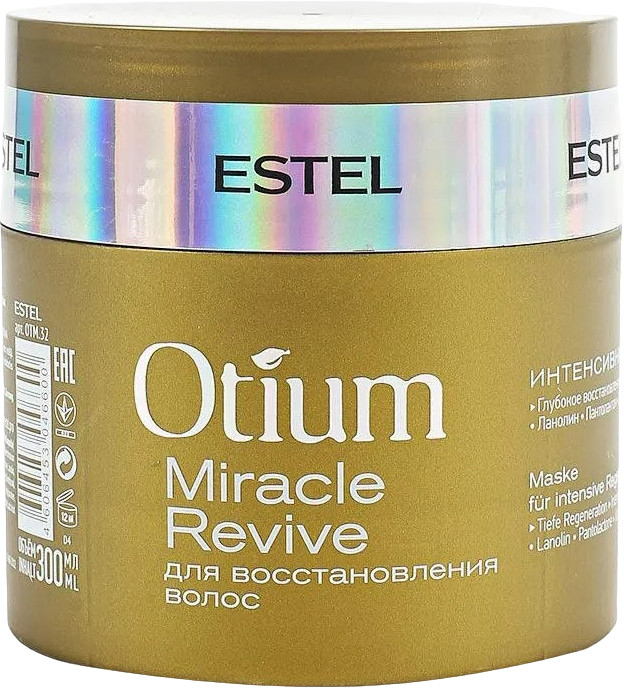Маска для волос восстанавливающая | Otium miracle revive | Estel