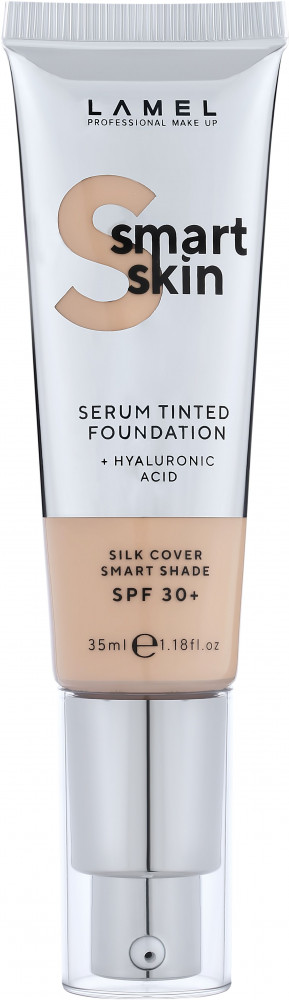 Основа-сыворотка тональная SPF 30+, оттенок 402 Бежевый | Smart Skin | Lamel