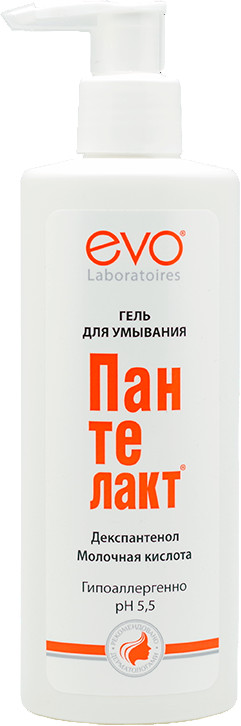 Гель для умывания с молочной кислотой «Пантелакт» | EVO laboratoires